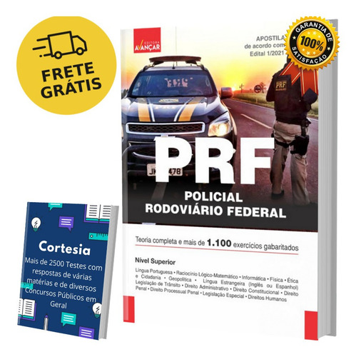 Apostila Prf - Policial Rodoviário Federal - Impressa