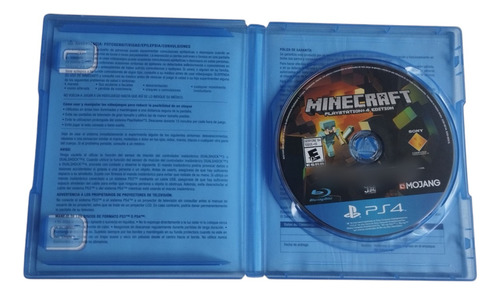 Minecraft Ps4 Sub. Español (Usado)