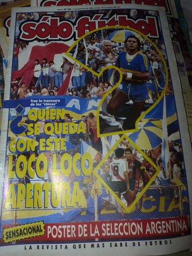 Revista Solo Futbol 7 De Diciembre De 1992