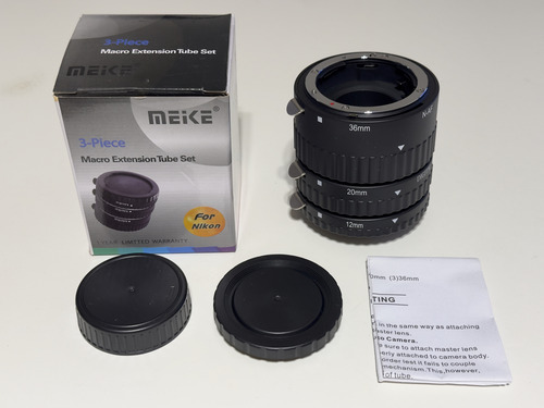 Tubo De Extensión Para Nikon Af Para Macro Meike (Usado)