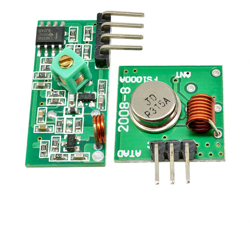 Link Rf Transmisor Receptor 2 Modulos 315 Mhz Ask
