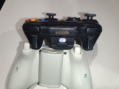 2 Controles Xbox 360 Blanco