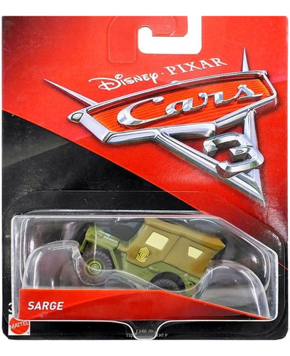 Cars Disney Pixar - Sarge - Original Mattel