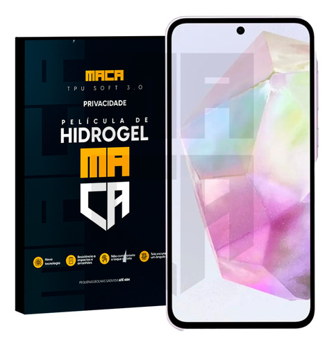 Película De Privacidade Samsung M35 Privacidade Frontal