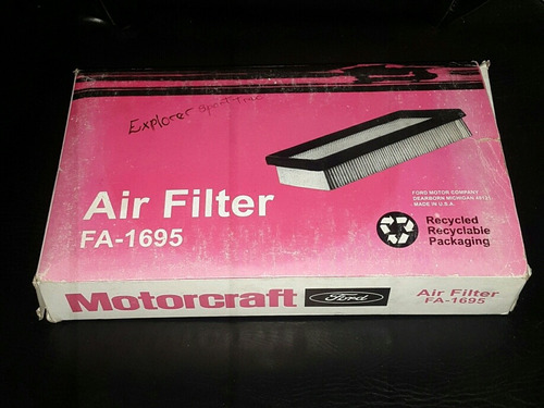 Filtro Aire Explorer 02-10 4.6 Sport Trac 07-10 4.0 Fa1695 