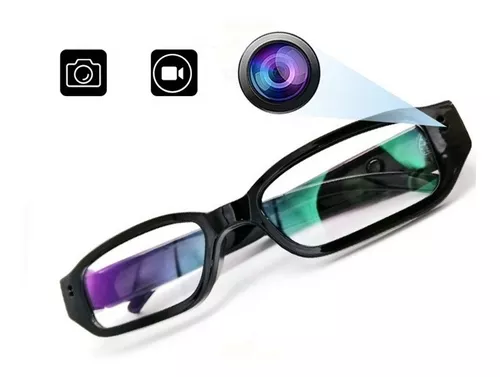 Gafas Full Hd 4k Wearable Mini Cámara Invisible Cámara Portátil Gafas  Lentes Estenopeicas Cámara de Lentes de Contacto