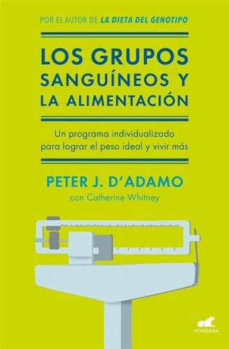 Libro Los Grupos Sanguineos Y La Alimentacion De Peter J. D'