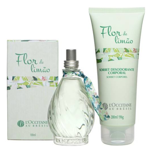 Kit Perfumado Hidratante Flor De Limão L'occitane Au Brésil