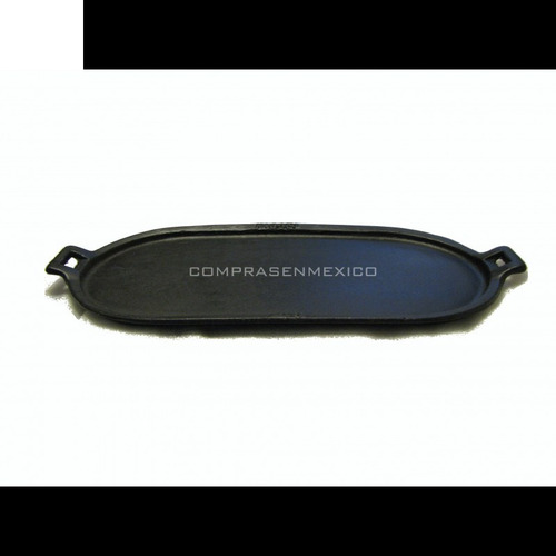 Imagen 2 de 2 de Comal Fierro Vaciado 51 X 24 Cm Especial Para Carnes Asadas