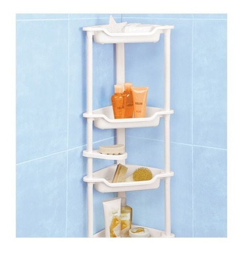 Repisa Esquinero Estante Con Jabonera Para Baño Regadera