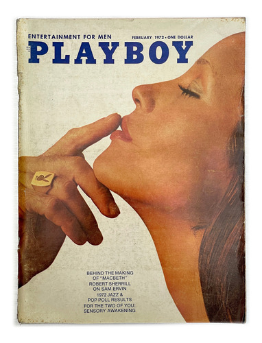 Revista Vintage Playboy, Febrero 1972