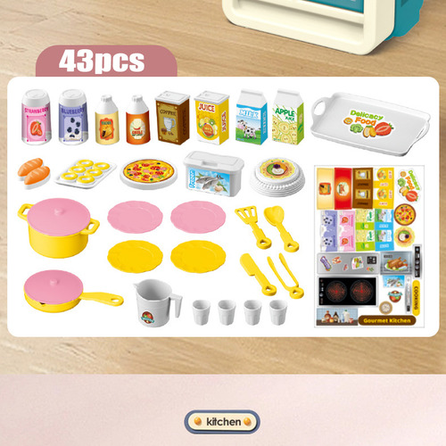 Juguetes Cocina Infantil Para Niños Regalos Mini-chef 43pcs