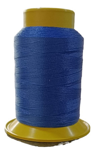 Linha De Nylon Poliamida 60 Costura Artesanato Cone 23g Cor Azul Bic 1480