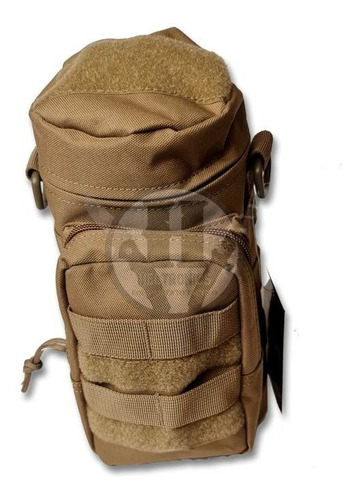 Bolso Molle Porta Termo Botella Abrojo Negro Tan Verde Coyot