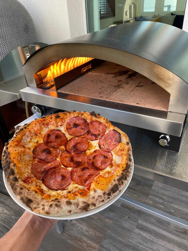 Horno Para Pizza, Pizza Pan Forte, Horno Portatil De Gas