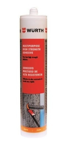 Adhesivo Multiproposito Poliuretanico Wurth Cola Resistencia
