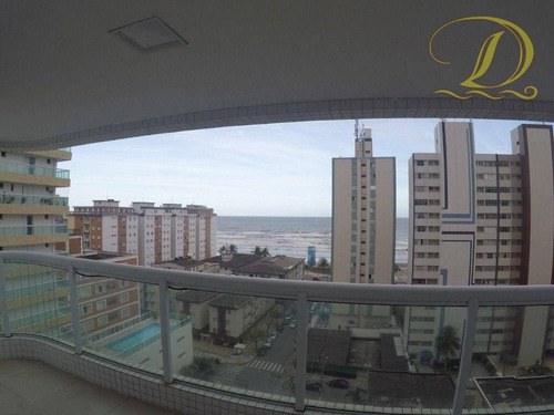 Imagem 1 de 30 de Apartamento Com Vista Do Mar De 03 Suítes Com 2 Vagas À Venda Em Praia Grande, Perto Da Praia!!! - Ap4163