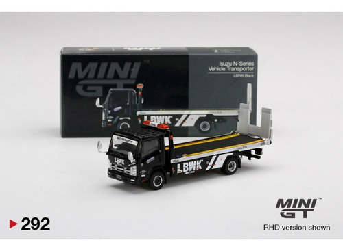 Imagem 2 de 7 de Mini Gt 1:64 Caminhão Isuzu Transporter Lbwk