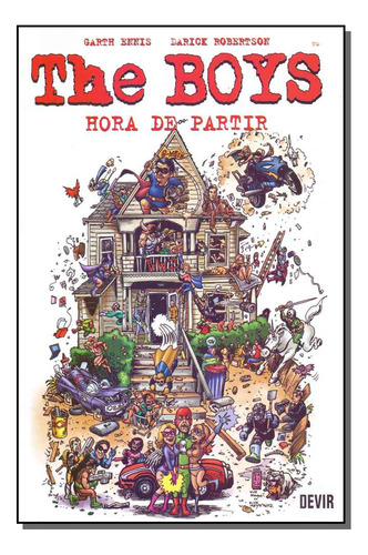 Libro The Boys Volume 04: Hora De Partir 02ed 19 De Ennis Ga