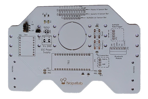 Base Pcb Para Seguidor De Línea 