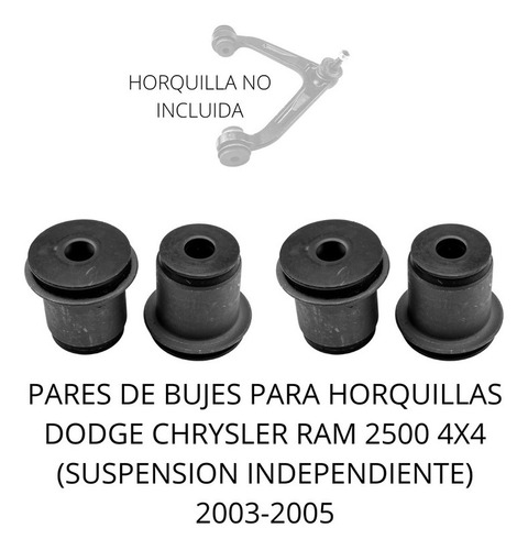 Par Bujes Para Horquilla Dodge Chrysler Ram 2500 4x4 03-05