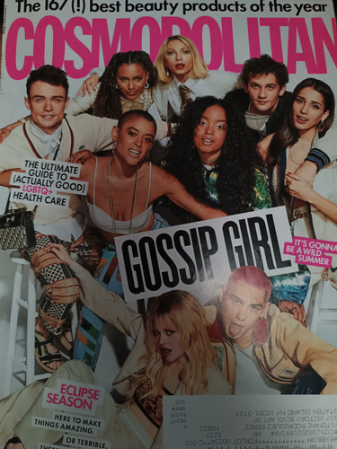 Revísta Cosmopolitan En Inglés Gossip Girl