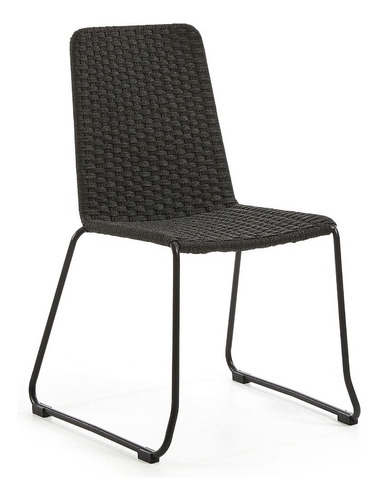 Silla Cuerda Poliéster Cocula Promobel Estructura De La Silla Negro Asiento Negro Diseño De La Tela No Aplica