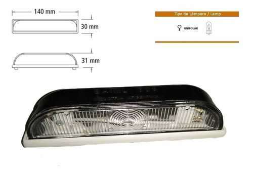 Imagen 4 de 5 de Faro Baiml 603e Iluminapatente 6leds-reglamentario-trailer