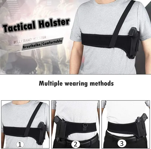Banda Táctica Pistola Funda Universal Pechera