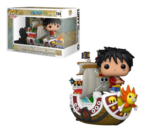 Luffy Con Thousand Sunny Funko Pop 114 / One Piece /original