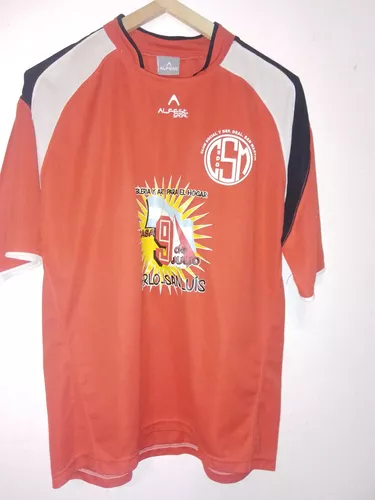 Club Atletico General Lamadrid Visitante Camiseta de Fútbol 2011 - 2012.  Sponsored by Devoto Shopping