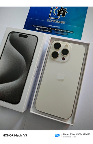 iPhone 15 Pro (128 Gb) Como Nuevo, Batería 100% + Garantía (Usado)