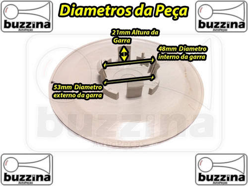 Imagem 5 de 6 de Kit 4 Calota Calotinha Centro Miolo Tampa Roda Vw Up Preto