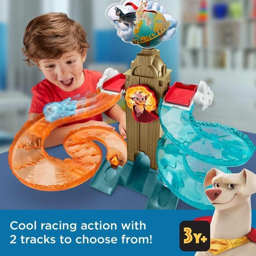 Set de juego Superpets Daily Planet Rescue - Fisher-Price