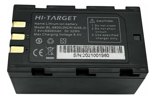 Bateria Hi Target Bl6800 Topografia Estacion Total 