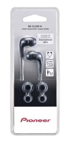 Imagen 2 de 3 de Auriculares Pioneer Con Cable Wired Se-cl502-k Headhpones