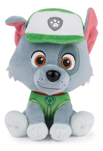 Gund Oficial Paw Patrol Rocky En Uniforme De Reciclaje Carac