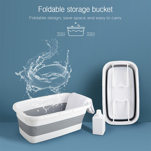 Lavabo Fregona Cubo Cubo Plegable Portátil Plegable