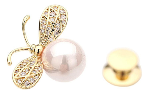 S 2 Elegante Conjunto De Broche De Perlas Para 2 Piezas