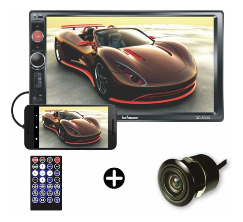 Radio Carro Pantalla Bluetooth Mirrorlink Usb Sd Bowmann