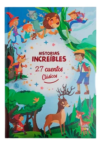 Libro Historias Increibles 27 Cuentos Tapa Dura School Fun