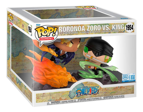Funko Pop! Moment One Piece - Unmasked King Vs Zoro #1954
