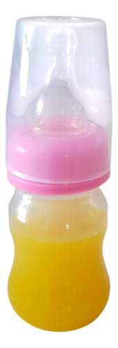 Kit 2 Mamadeira Para Bebê Reborn Com Leite E Suco Falso Doll