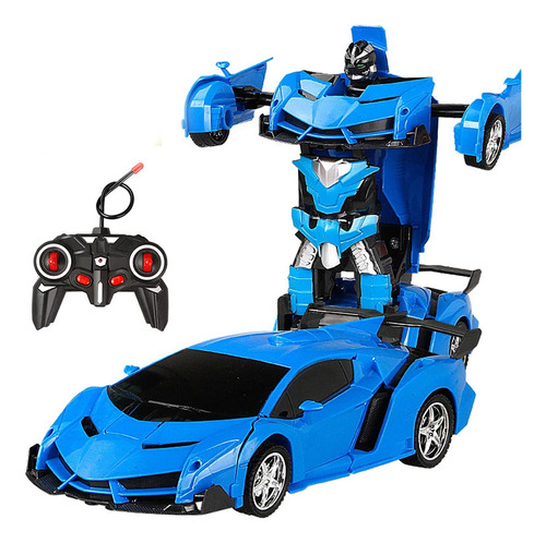 Coche De Juguete Para Niños: Coche Transformable A Control R