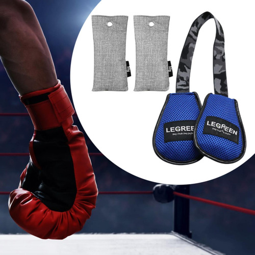 Guantes De Boxeo Desodorantes Equipo De 50g Insípido Azul