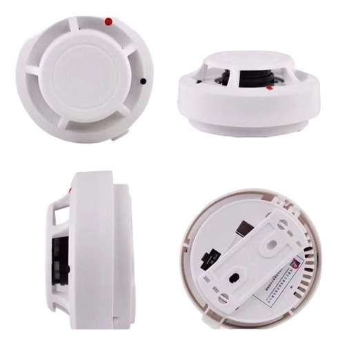 Detector De Humo Con Alta Cobertura Y Alarma Con Sonido Blanco