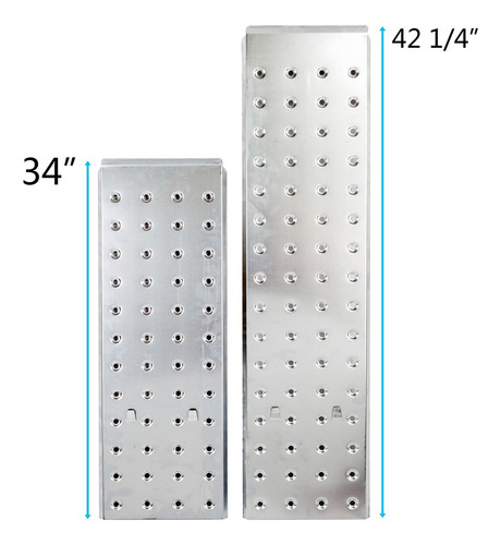 Escalera Plegable De 15.5 Pies Extensión De Aluminio Multius