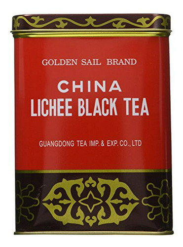 Té Negro Marca Golden Sail Lichee China (1 Lb)