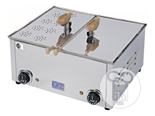 Panchera 25/30 Super Panchos Doble Con Calienta Pan Anion