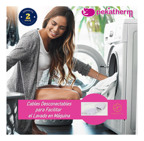 Manta Frazada Calefactora Eléctrica 100w Alta Gama O120d